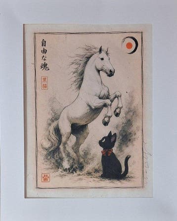 Emma Wildfang - Jiji - Series -Anime Ukiyo – Legends in