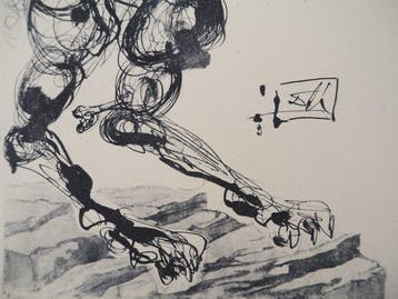 Salvador Dali (1904-1989) - LEntrée de lEnfer : Cerbère