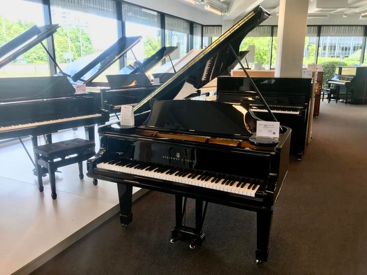Steinway & Sons A-188 (1883), Muziek en Instrumenten, Piano's, Zo goed als nieuw, Verzenden