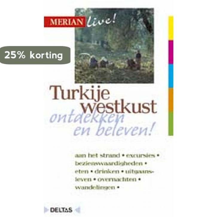 Westkust Turkije / Merian live! / 29 9789024356423, Livres, Guides touristiques, Envoi