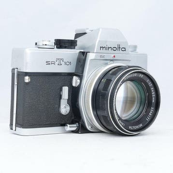 Minolta SRT 101 + MC Rokkor-PF 1,7/55mm | Appareil photo, Nieuw