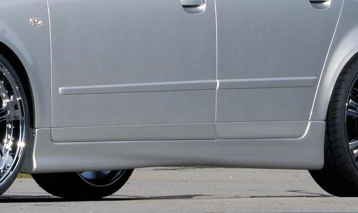 Rieger side skirt | A4 (8E) Type B6: 11.00-10.04 - Avant, Li, Auto-onderdelen, Carrosserie, Nieuw, Audi, Verzenden
