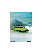 1973 FIAT X1/9 BROCHURE FRANS, Ophalen of Verzenden, Nieuw