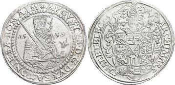 Taler, daalder 1559 Hb Sachsen-albertinische Linie August..., Verzenden
