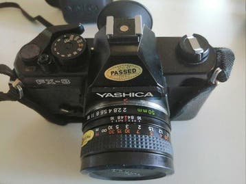 Yashica FX-3 + grandangolo + tele obiettivo | Appareil photo, Audio, Tv en Foto, Nieuw
