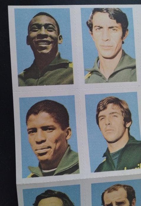 1974 Edicoes Cores 1970 Pelè Complete set, Collections, Autocollants