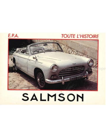 TOUTE LHISTOIRE: SALMSON, Nieuw