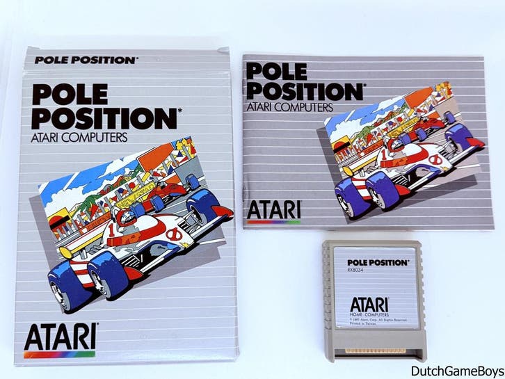 Atari 400/800/XE/XL  - Pole Position, Consoles de jeu & Jeux vidéo, Consoles de jeu | Atari, Envoi