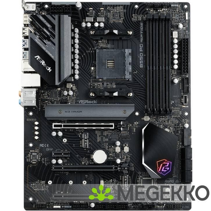 Asrock B550 PG Riptide, Informatique & Logiciels, Cartes mères, Envoi