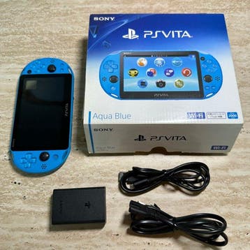Sony - Playstation Vita - Sony PS Vita PCH-2000 Aqua Blue, Games en Spelcomputers, Nieuw