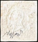 Anciens états italiens - Sardaigne - 3 £ cuivre (papier, Gestempeld