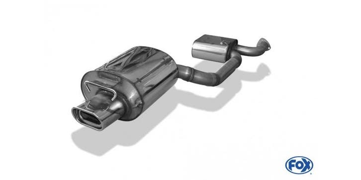 FOX Mercedes SLK type 170 half systeem vanaf cat - 135x80 ty, Auto-onderdelen, Uitlaatsystemen, Nieuw, Verzenden