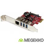 StarTech.com 3-poorts PCI Express USB 3.0-kaart + gigabit, Verzenden
