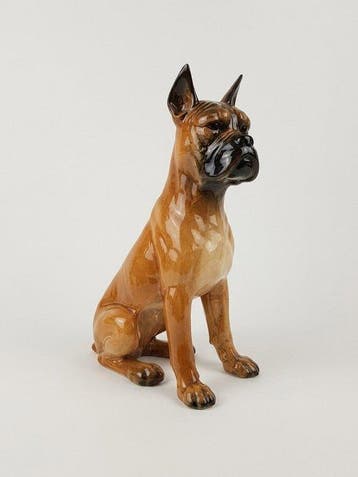 Goebel - Beeldje - Grande figurine Boxer assise (33 cm) -