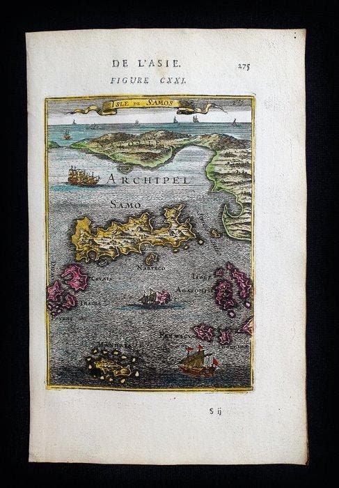 Europa - Griekenland / Egeïsche Eilanden / Samos; Alain, Boeken, Atlassen en Landkaarten