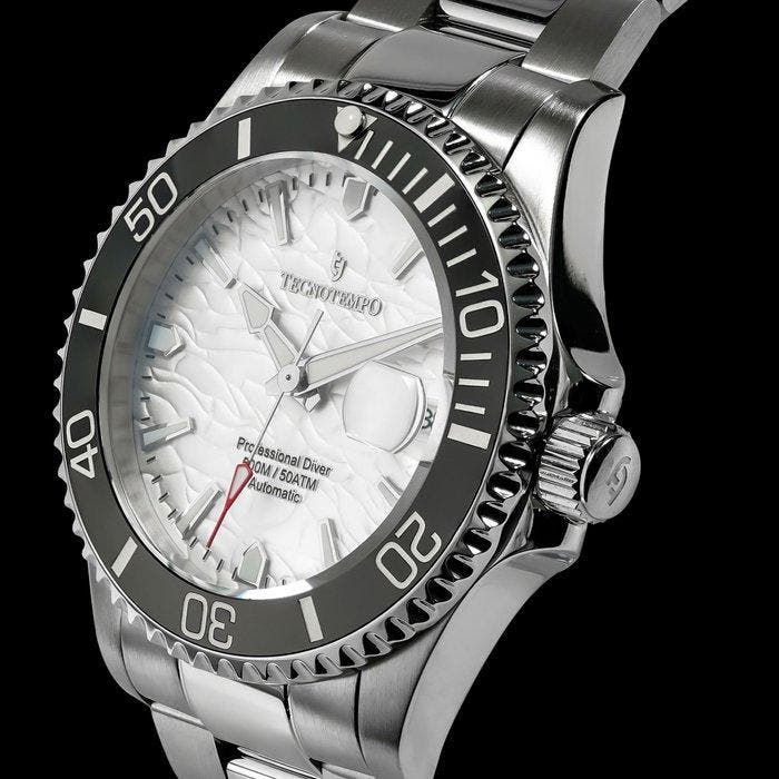 Tecnotempo - Professional Diver 500M / 50ATM - Automatic -, Handtassen en Accessoires, Horloges | Heren