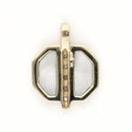 Pendentif - 14 carats Or jaune - 0.03ct. tw. Diamant