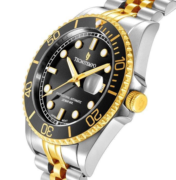 Tecnotempo - Professional Automatic - Japan Movt - 200M W.R, Handtassen en Accessoires, Horloges | Heren