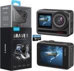 Action Camera - Waterdicht - 48MP - Zwart - Brave 8 - AKASO, Verzenden