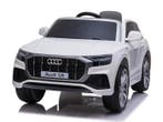 Audi Q8 Quattro S-line, 12 volt elektrische kinderauto met E, Ophalen of Verzenden
