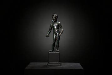 Oud-Romeins Grote bronzen Apollo, 10,5 cm hoog - 10.5 cm