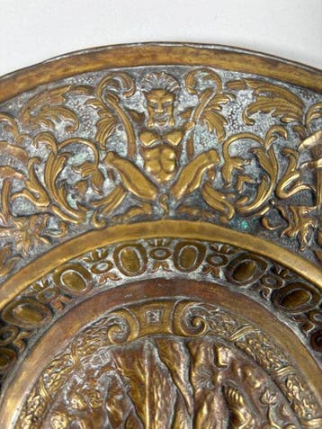 Plat en laiton Astronomie - Schotel - Messing