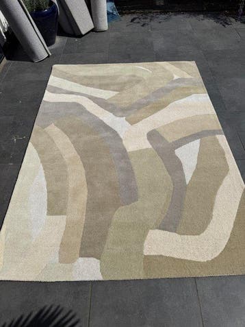 Brink en Campman - Harlequin - Spirales Beige - Vloerkleed -, Nieuw