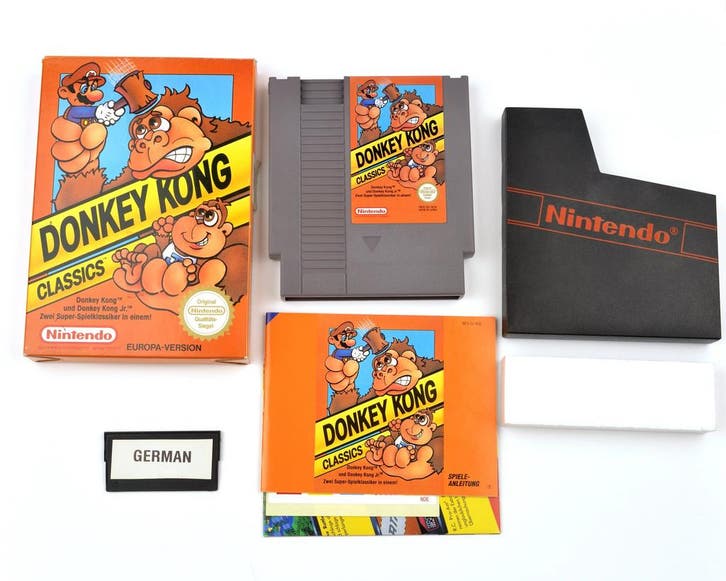 Donkey Kong Classics (German) [Nintendo NES], Games en Spelcomputers, Games | Nintendo NES, Verzenden