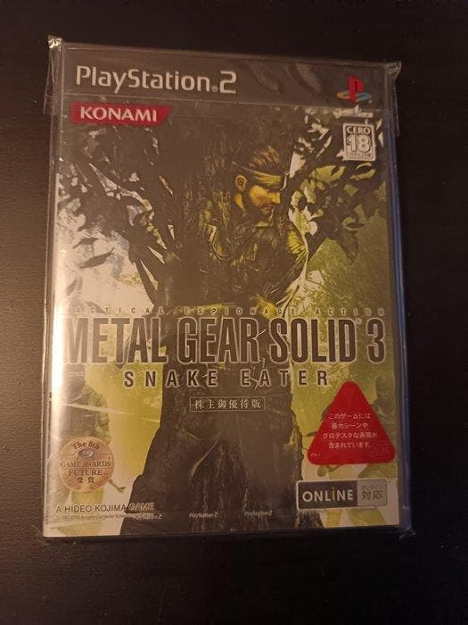 Sony - Playstation 2 (PS2) - Metal Gear Solid 3: Snake Eater, Consoles de jeu & Jeux vidéo, Consoles de jeu | Accessoires Autre