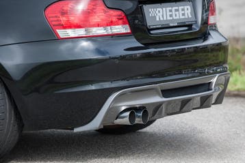 Rieger diffuser | 1er E82, E88 (182 / 1C): 10.07- - Coupé, C, Verzenden