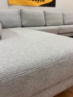 Ruime stijlvolle grijze U-zetel / SofaCycle / Levering, Huis en Inrichting, Ophalen of Verzenden, Nieuw