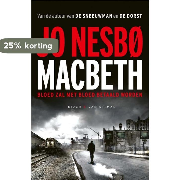 Macbeth 9789038806709 Jo Nesbø, Boeken, Thrillers, Zo goed als nieuw, Verzenden