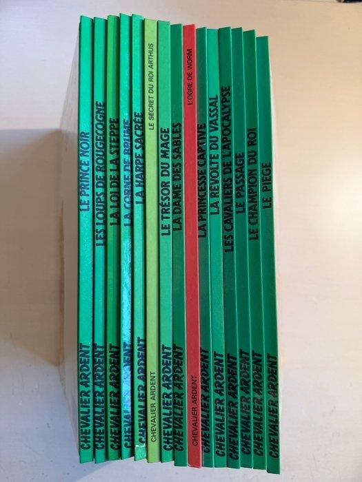 Le Chevalier Ardent T1 à T15 - 15x C - 15 Album - Herdruk -, Boeken, Stripverhalen
