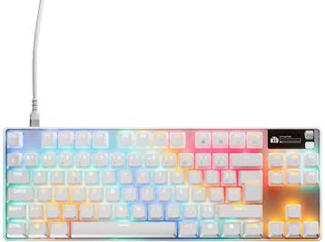 Steelseries - Gaming-toetsenbord - Azerty - Wit, Computers en Software, Verzenden, Steelseries, Bedraad, Nieuw