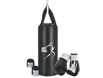 Veiling - Bokszak set - 10kg - synthetisch leer