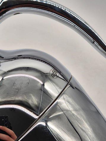 alfi – Isolierkanne – Verchromtes Metall mit Glaseinsatz -