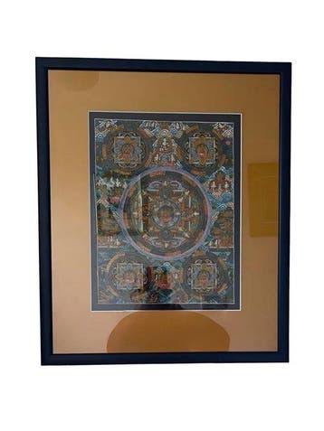 Artiste inconnu - Mandala of the Five Dhyani Buddhas