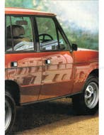 1983 LAND ROVER RANGE ROVER BROCHURE ENGELS, Boeken, Ophalen of Verzenden, Nieuw