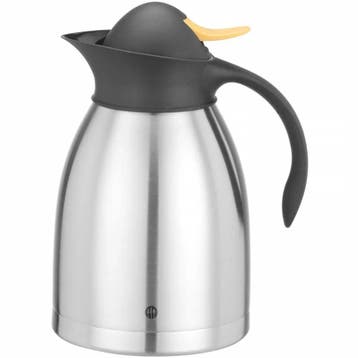 Thermoskan | RVS/Kunststof | 1.5L | Dubbelwandig |, Verzenden