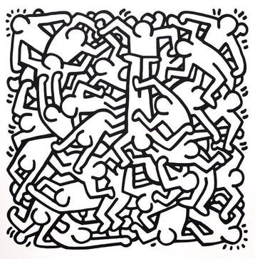Keith Haring (1958-1990) (after) - Party of Life