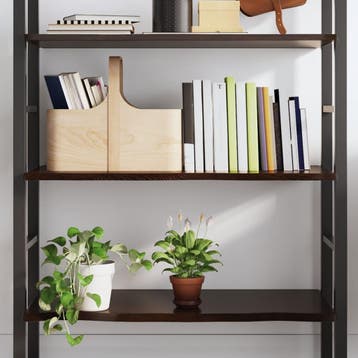 vidaXL Wandschap 100x60x2 cm behandeld massief eikenhout, Verzenden, Nieuw