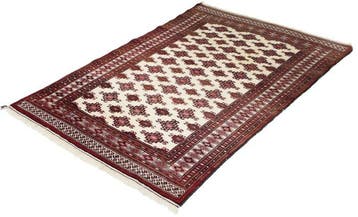 Antiek Turkmeense tapijt - Vloerkleed - 172 cm - 113 cm