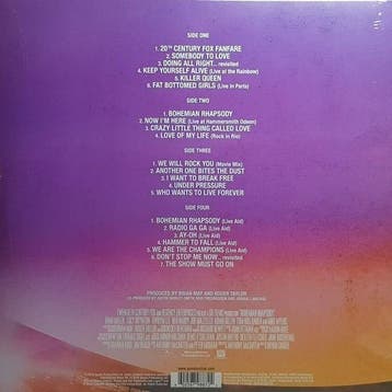 Queen - Bohemian Rhapsody soundtrack - 2 x LP Album, Nieuw in verpakking
