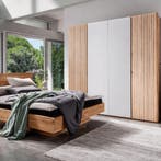Forestales Brooklyn Massief Eikenhout Kledingkast - 180cm 3-, Nieuw