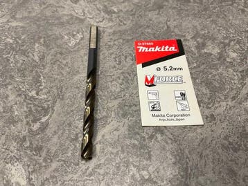 Veiling - 20x Makita metaalboor D-37655 ø5,2x86mm, Doe-het-zelf en Bouw, Gereedschap | Boormachines, Nieuw