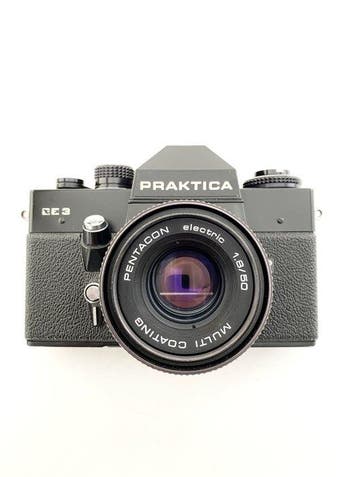 Praktica EE3 + electric 1,8/50mm | Analoge camera, Audio, Tv en Foto, Nieuw