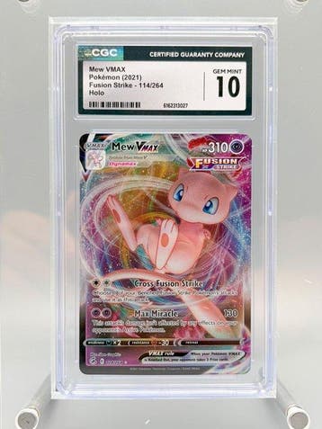 Pokémon Graded card - Mew Vmax - CGC 10 - Sword & Shield -