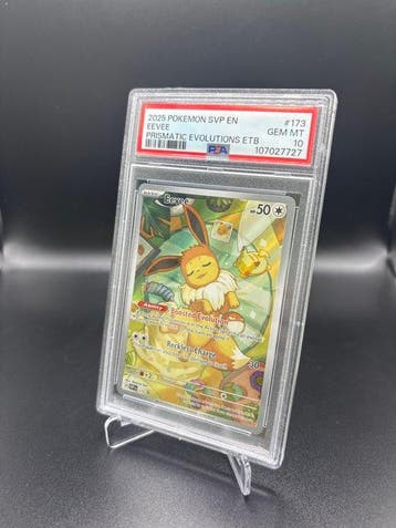Pokémon - 1 Graded card - Eevee #173 - PSA 10 - Scarlet &