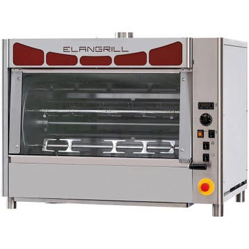Kippengrill | GER | Elektrisch | 8 Spitten | 48-60 Kippen |, Verzenden