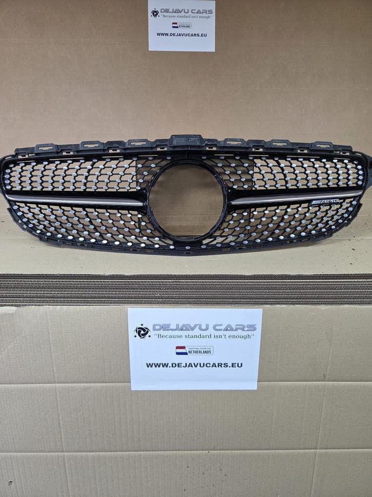 OEM Mercedes Benz C Klasse W205 C43 AMG Diamond Front grille, Auto diversen, Tuning en Styling, Ophalen of Verzenden